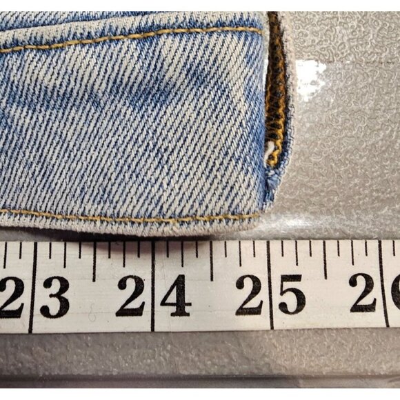 Abercrombie & Fitch Womens Plus Size 24S The 90's Straight Ultra High Rise Jeans - Picture 9 of 13